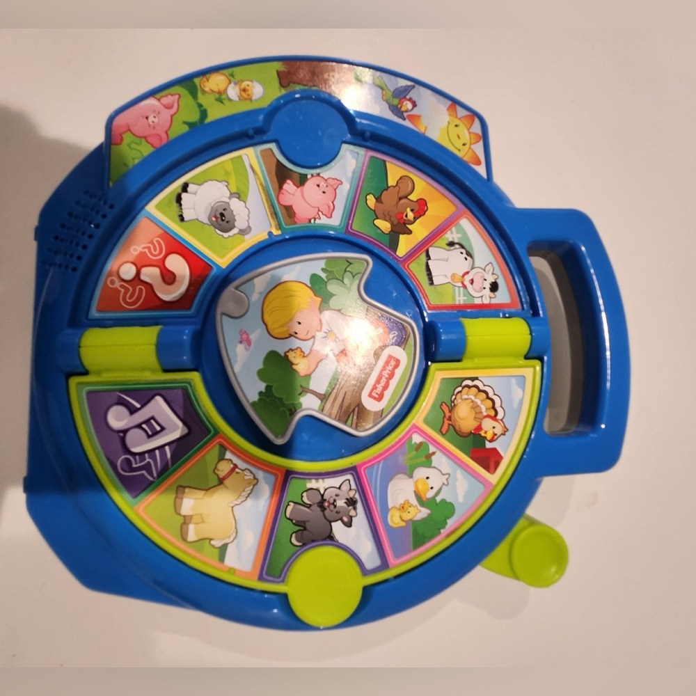 Fisher-Price Blue and Green Animal Sound Toy